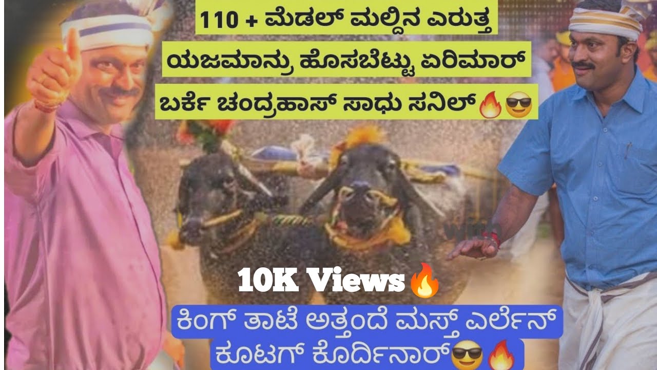 King Thaate ಅತ್ತಾಂದೆ ಮಸ್ತ್ ಎರುಕ್ಲೆನ್ ಕೂಟಗ್ ಕೊರ್ನ ಎರುತ್ತ ಯಜಮಾನ್ರು ಹೊಸಬೆಟ್ಟು ಚಂದ್ರಹಾಸ್ ಸಾಧು ಸನಿಲ್😎🔥🔥