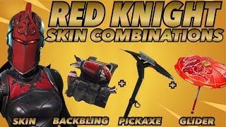 Red Knight Skin Best Backbling Skin Combos Legendary Skin Fortnite Battle Royale 2018