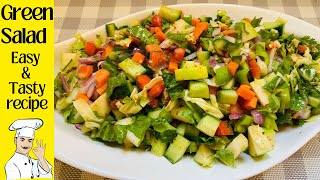 Green Salad | Super healthy and delicious Salad Recipe in Urdu Hindi | Cook Food screenshot 3