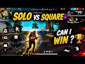 SOLO vs SQUAD 😈 Can I Win This 1v4 Fight? 🏆 | Free Fire MAX