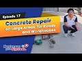 FAST Concrete Repair Solution for Large Areas (Warehouses and Roads)