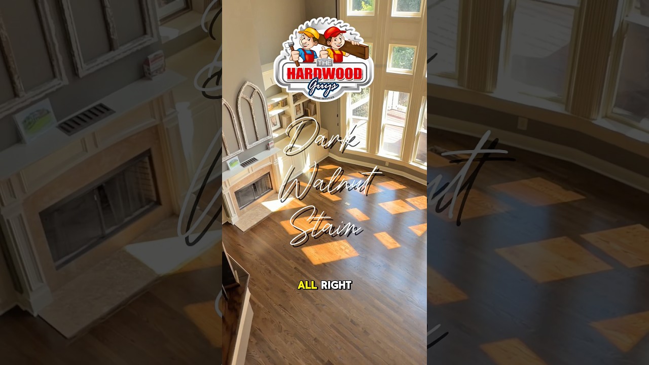 Video thumbnail for Seamless Hardwood Floor Installation and Dark Walnut Refinishing in Canton, GA