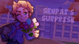 Senpai's Game! ( Senpai's Surprise! ) | FNF ( TW Gore/Flashing )