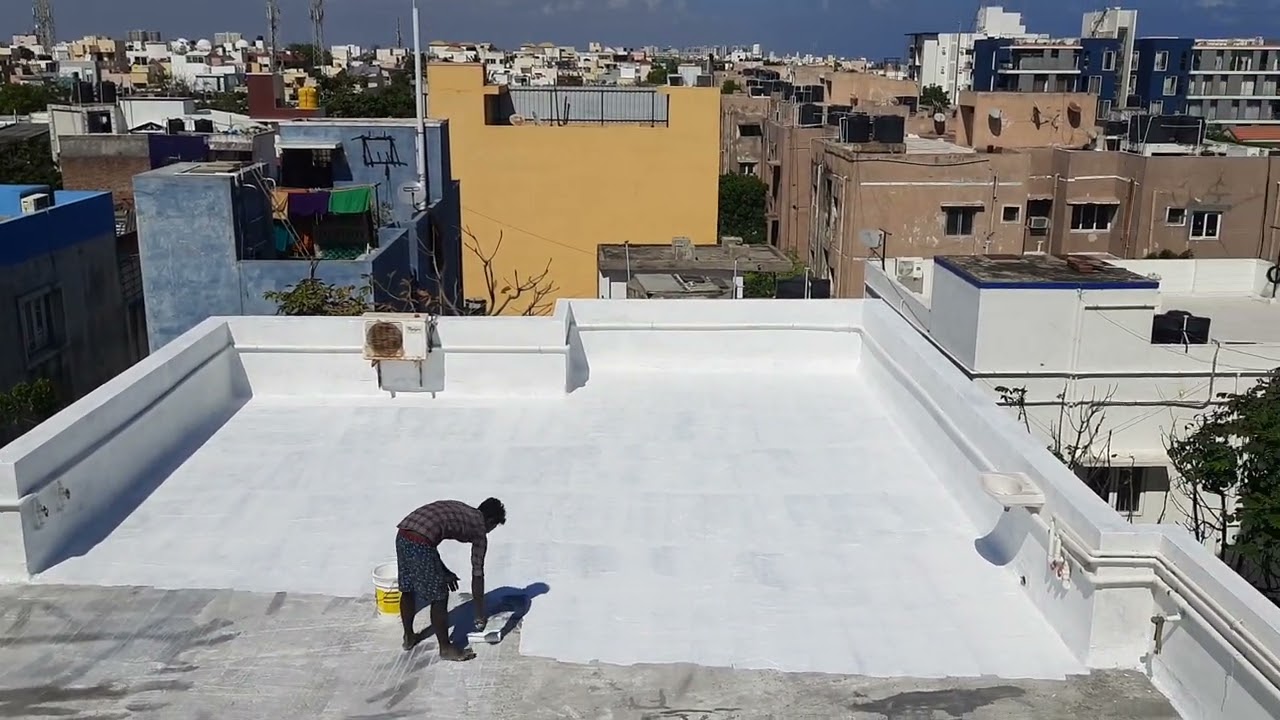 TERRACE WATERPROOFING , ROOF LEAKAGE SOLUTION, HOW TO FIX TERRACE ...