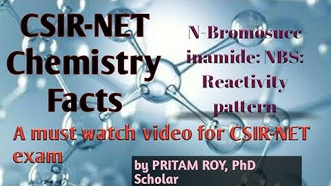 NBS (N-Bromosuccinimide) reaction pattern and CSIR NET questions solving related to NBS