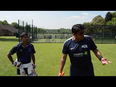 Cricket Coaching: Batting Against Spin, Part One