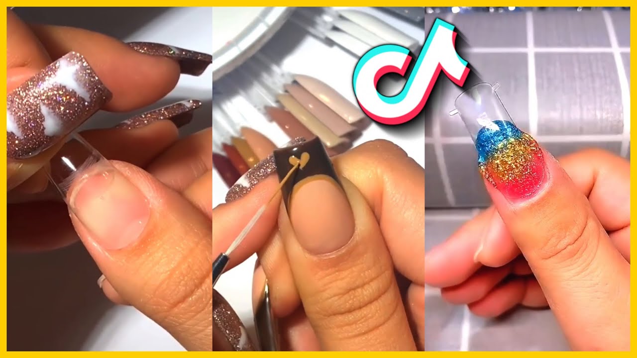 Nails Art Tutorial TikTok Compilation | Fabulous New Nail Videos (2022) #8