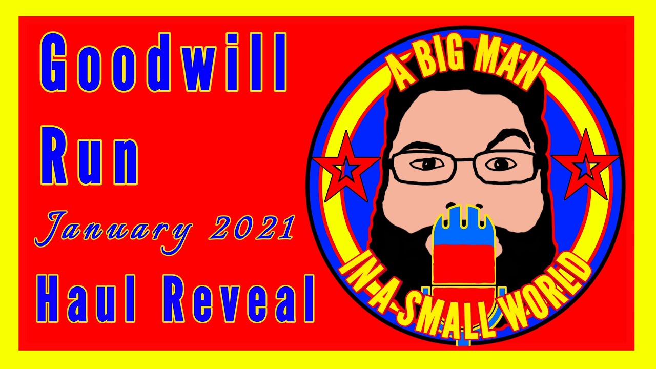 Goodwill Run January 2021 Haul Reveal - YouTube