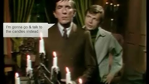 Dark Shadows Annotations - Admit You LIKE Julia, Barnabas!