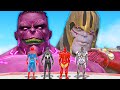 The Purple Hulk vs Spiderman | Thanos vs Iron Man - What If