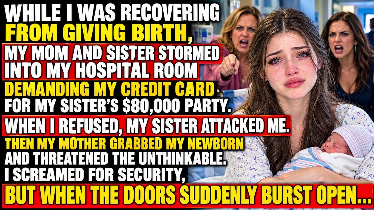 My Mom Took My Newborn From My Arms In The Hospital. Then Demanded My Credit Card