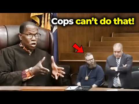 When a Judge Holds a Corrupt Cop Accountable in Court!