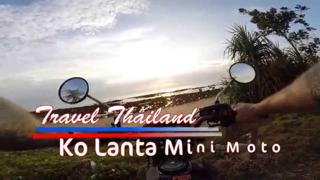 Travel Thailand Ko Lanta Saladan Mini Supermoto Motorcycle Tour