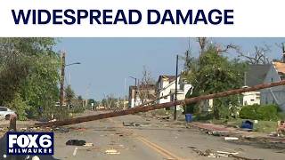 Wisconsin storm damage, Menasha hit hard | FOX6 News Milwaukee