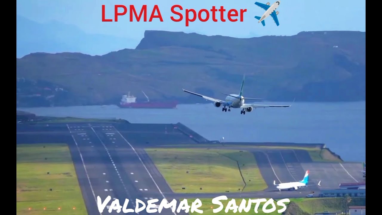 Madeira Airport Live Action LPMA Spotter ✈️ 16/01/2026
