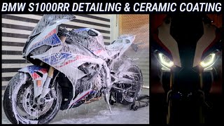 BMW S1000RR | DETAILING & CERAMIC COATING | FULL PROCESS EXPLAINED | CERAMIC COATING ALL SURFACES