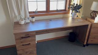 Bush Furniture Somerset Office Desk with Drawers Modern Study Table Review, How has it held up after