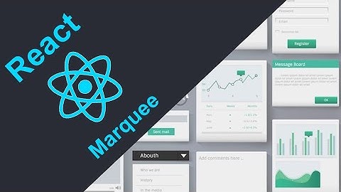 ReactJS Animation: Adding Marquee Text or Image Animation in a ReactJS Application