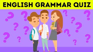 ENGLISH GRAMMAR QUIZ | Try to Pass!