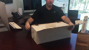 Unboxing a new-in-box IBM Model M keyboard