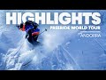 2021 Freeride World Tour Stop Highlights #1 Ordino-Arcalis