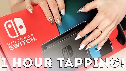ASMR 1 Hour Gentle Tapping on Boxes! ✨ (with scratching, no talking)