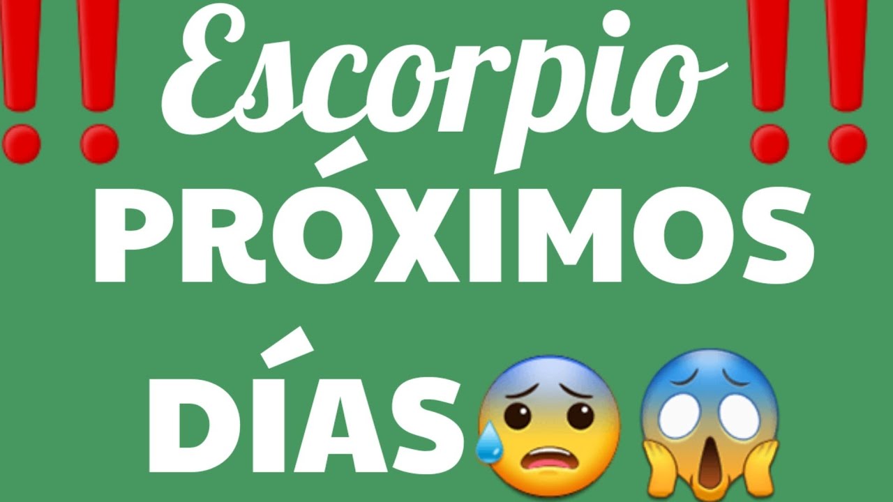 🦂ESCORPIO🦂 😵‼ESTO ES LO QUE TIENES QUE SABER‼😵 - YouTube