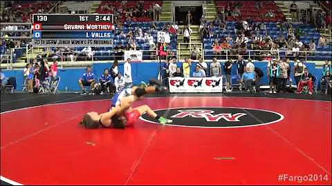 130 Cons  Round 3, Savana Worthey, Texas vs Ismile...