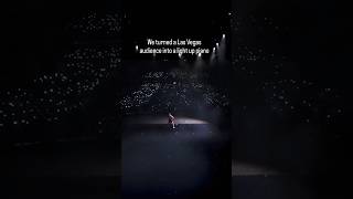 We Turned A Las Vegas Audiance Inti A Light Up Pinao.#lindseystirlingangel #lindseystirlingtour