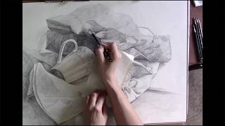 Value Drawing in Graphite – Tutorial (full length) [ASMR]
