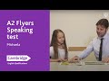 A2 flyers speaking test  michaela  cambridge english