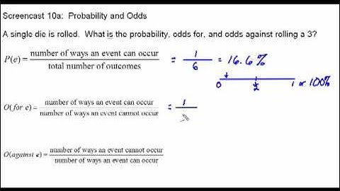 Probability and Odds