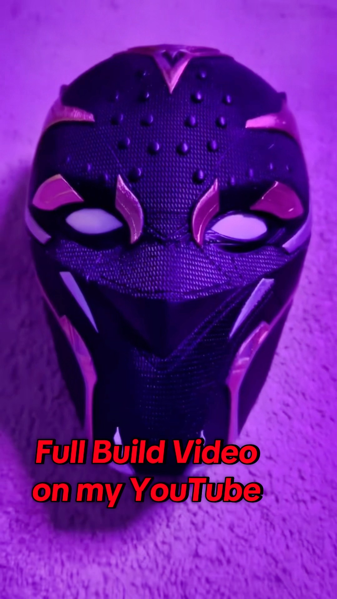 I Built Princess Shuri Helmet 3d Printed #3dprinting #engineering