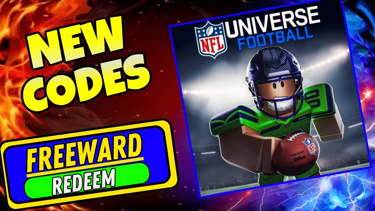 *NEW CODES* ROBLOX NFL UNIVERSE FOOTBALL CODES 2025 | NFL UNIVERSE ...