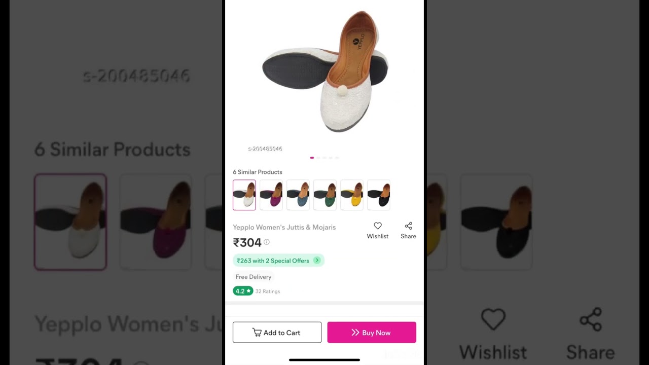 Jutis from meesho under ₹300 