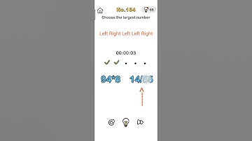 Choose the largest number | Brain Out