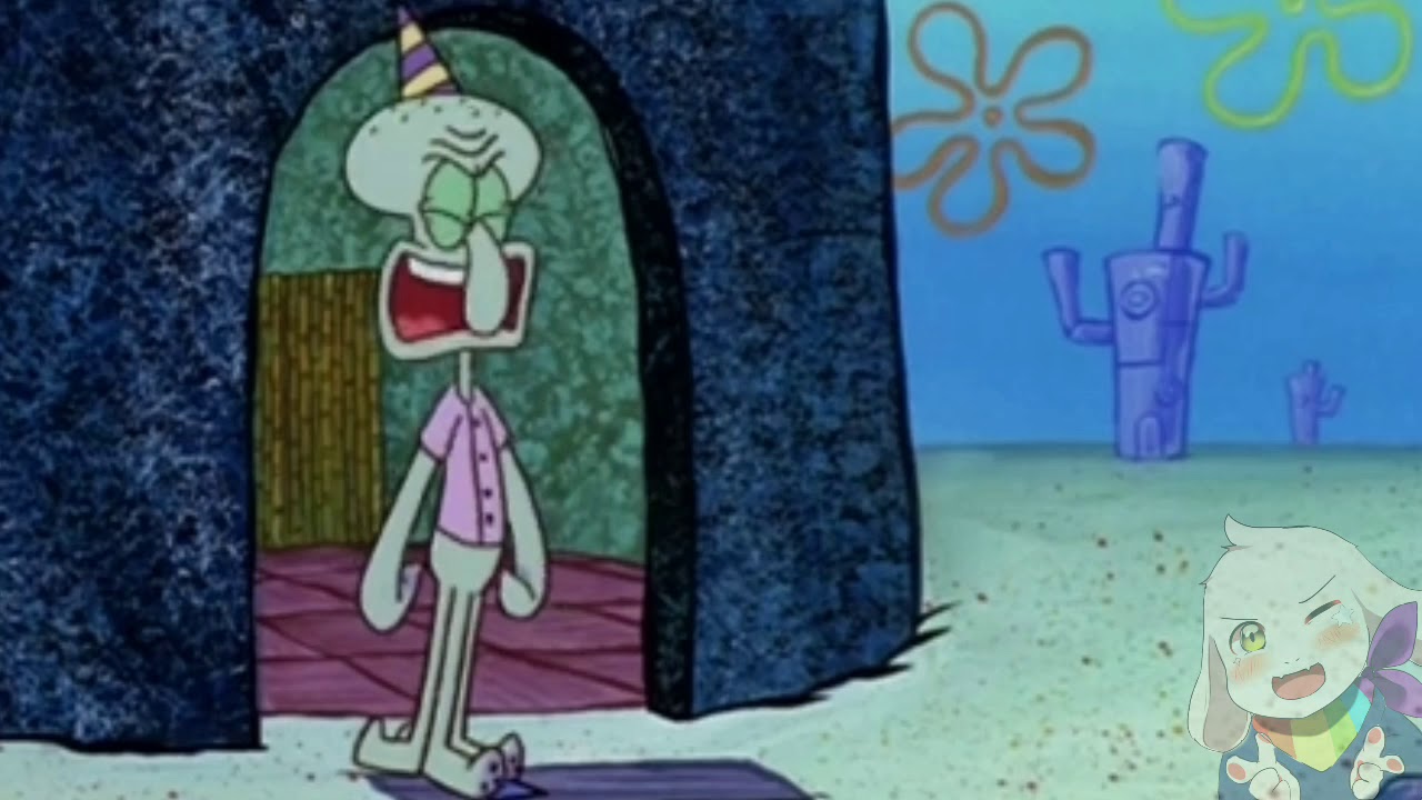 (Russian) Squidward: "It's not my birthday!" Sparta Madhouse ZE Remix - Happy birthday, HyperWay!
Base by Zozey.
Source by Viacom.