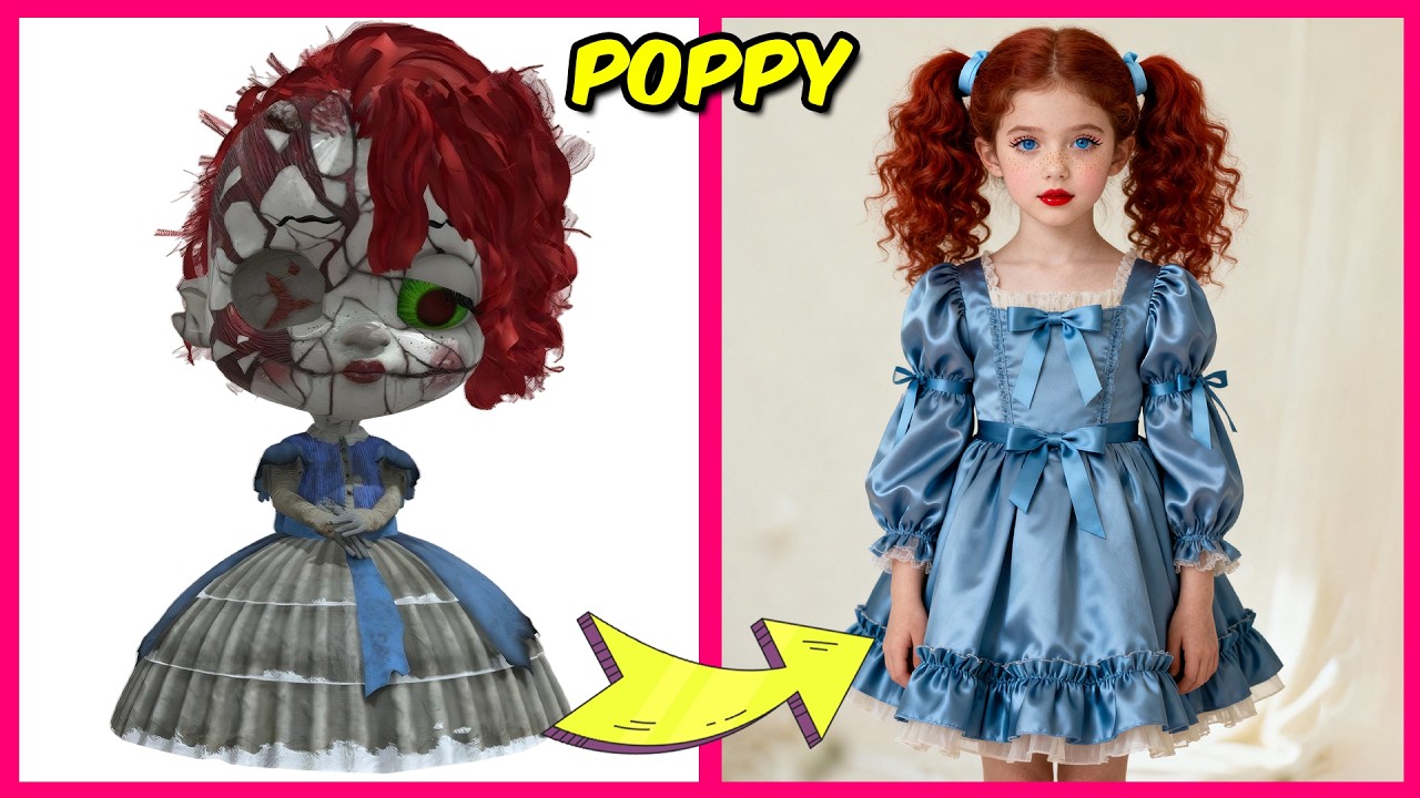 Поппи и Гиблет. Глава 5. Персонажи в человеческом обличье + их любимые вещи 🧟‍♀️👗👩🏾‍🦰| Поппи, Гиблет