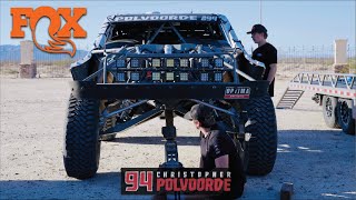 San Felipe 250 Testing NEW FOX Shocks | Christopher Polvoorde
