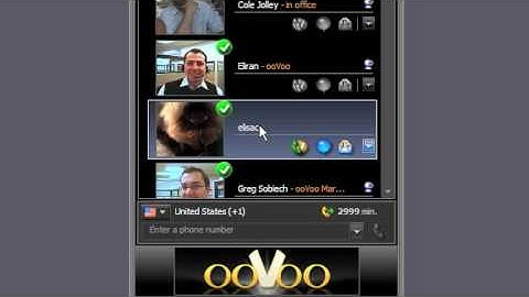 How to set up video calls on ooVoo