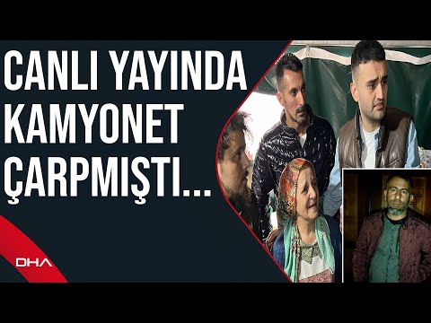 Canlı yayında kamyonet çarpması sonucu hayatını kaybetmişti; CZN Burak'tan ailesine taziye ziyareti