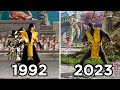 تطور ألعاب مورتال كومبات 1992 2023 4K 60FPS 