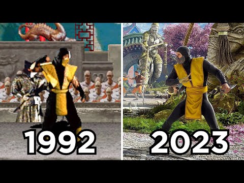Evolution Of MORTAL KOMBAT Games 1992 2023 4K 60FPS