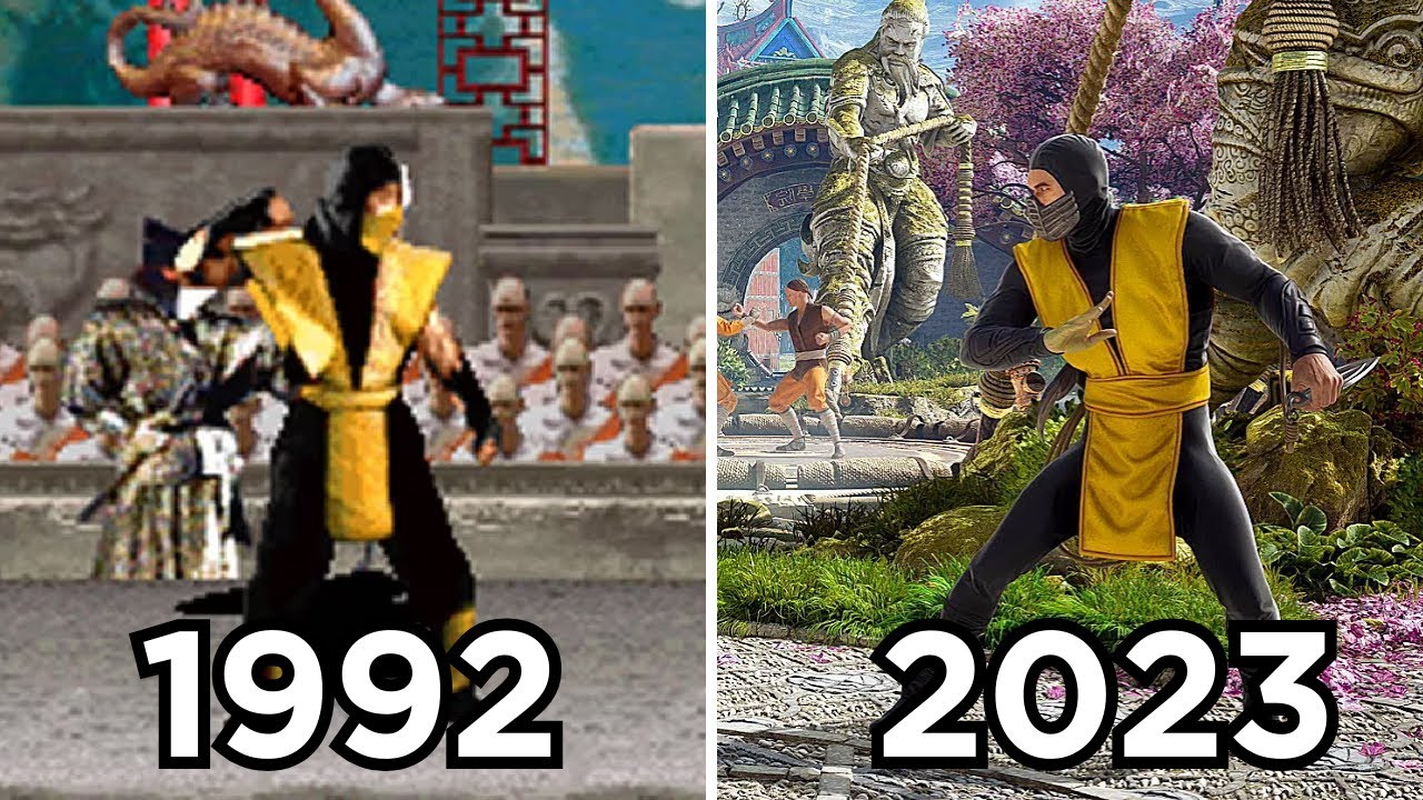 Evolution of MORTAL KOMBAT Games (1992 - 2023) [4K 60FPS] - YouTube