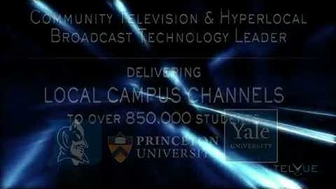 TelVue NAB video loop