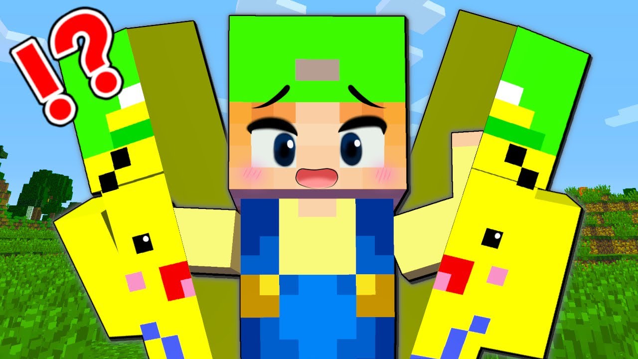 【新メンバー⁉️】友達がモテモテイケメンに変身するマインクラフト🍌【マイクラ Minecraft】ぽっぴんず