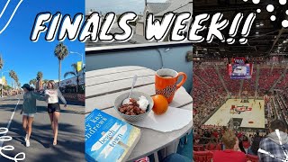 finals week @ San Diego state university