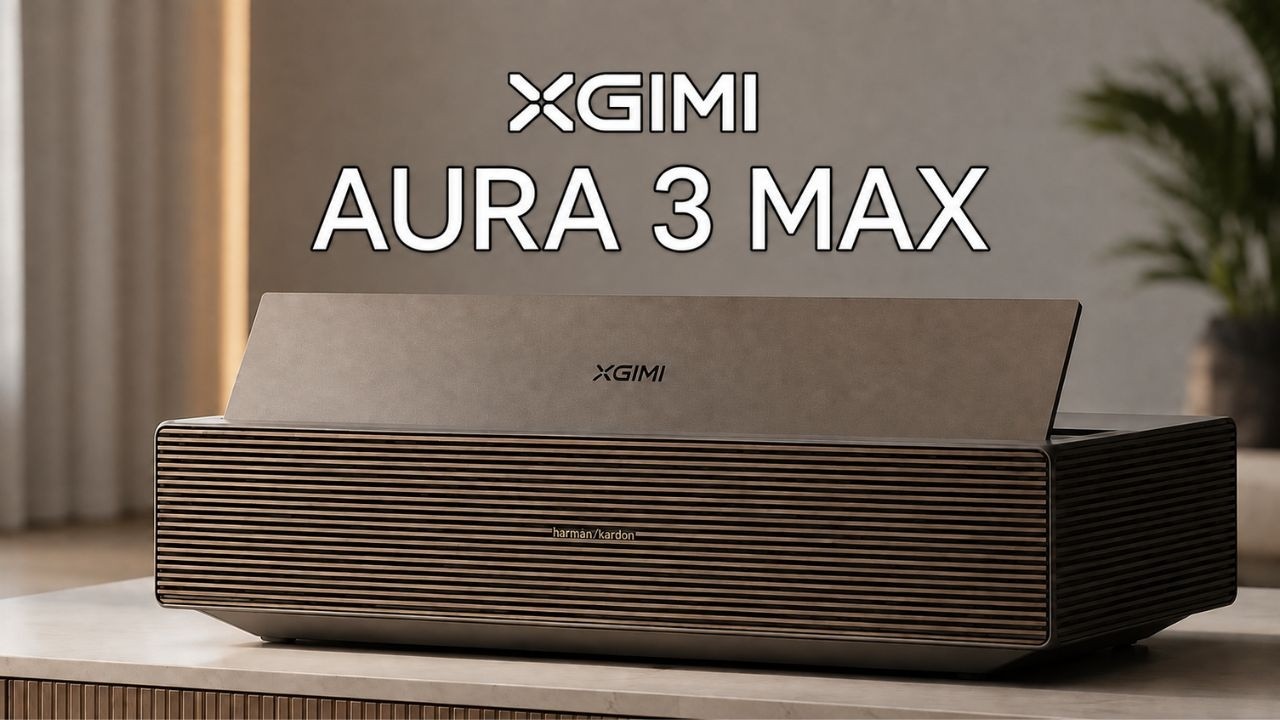 XGIMI AURA 3 Max Is Here This 4K Projector Looks INSANE?! - YouTube