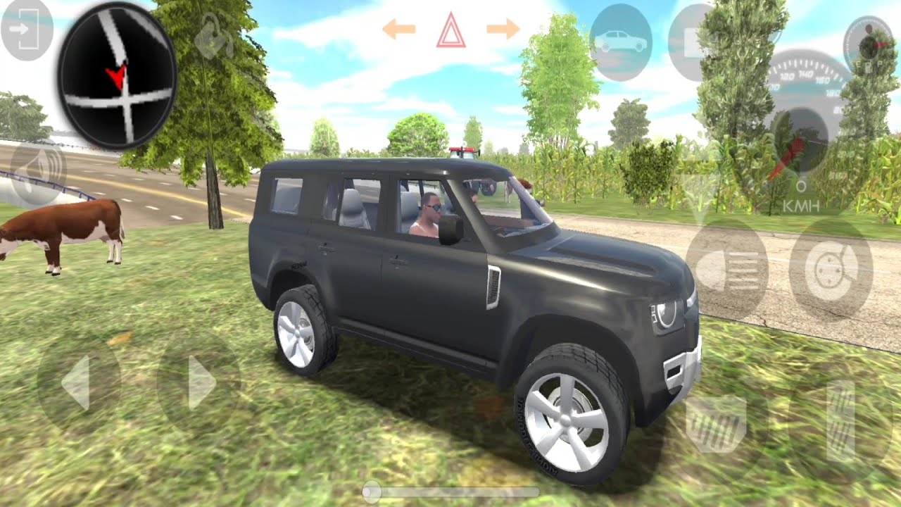 2023 SUV Car - Land Rover Defender - Indian Cars Simulator Game - Rohit ...