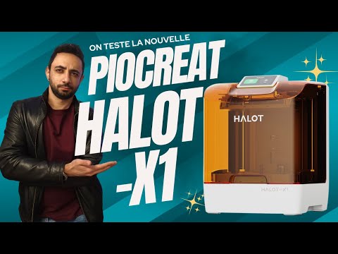 La HALOT X1 de Piocreat ! Une IMPRIMANTE RESINE INNOVANTE !